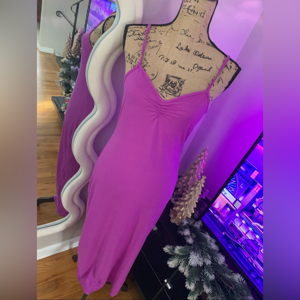 NWOT Vibrant Purple Sleeveless Dress